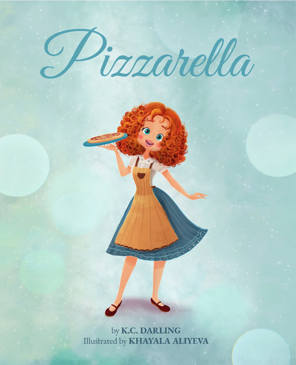 Pizzarella hardcover children's book cover