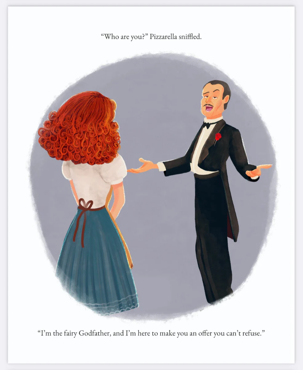 Interior spread from Pizzarella